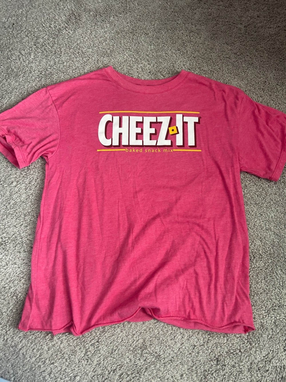 Cheez-It Pink Logo Short Sleeve Tee